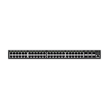 Switch Gigabit  Administrable / 48 puertos 10/100/1000 Mbps + 6 Puertos SFP+ / Compatible con GWN Cloud.