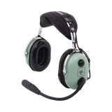 Auriculares de ala fija con atenuación de ruido pasivo para aviación general