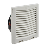 Ventilador Con Filtro de Montaje Lateral HF10, Con Flujo de Aire de 159 CFM, 115 Vca, Color Gris Claro