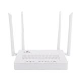 ONU Dual G/EPON con Wi-Fi AC de doble banda, 1 puerto SC/UPC + 2 puertos LAN Gigabit + 1 puerto FXS