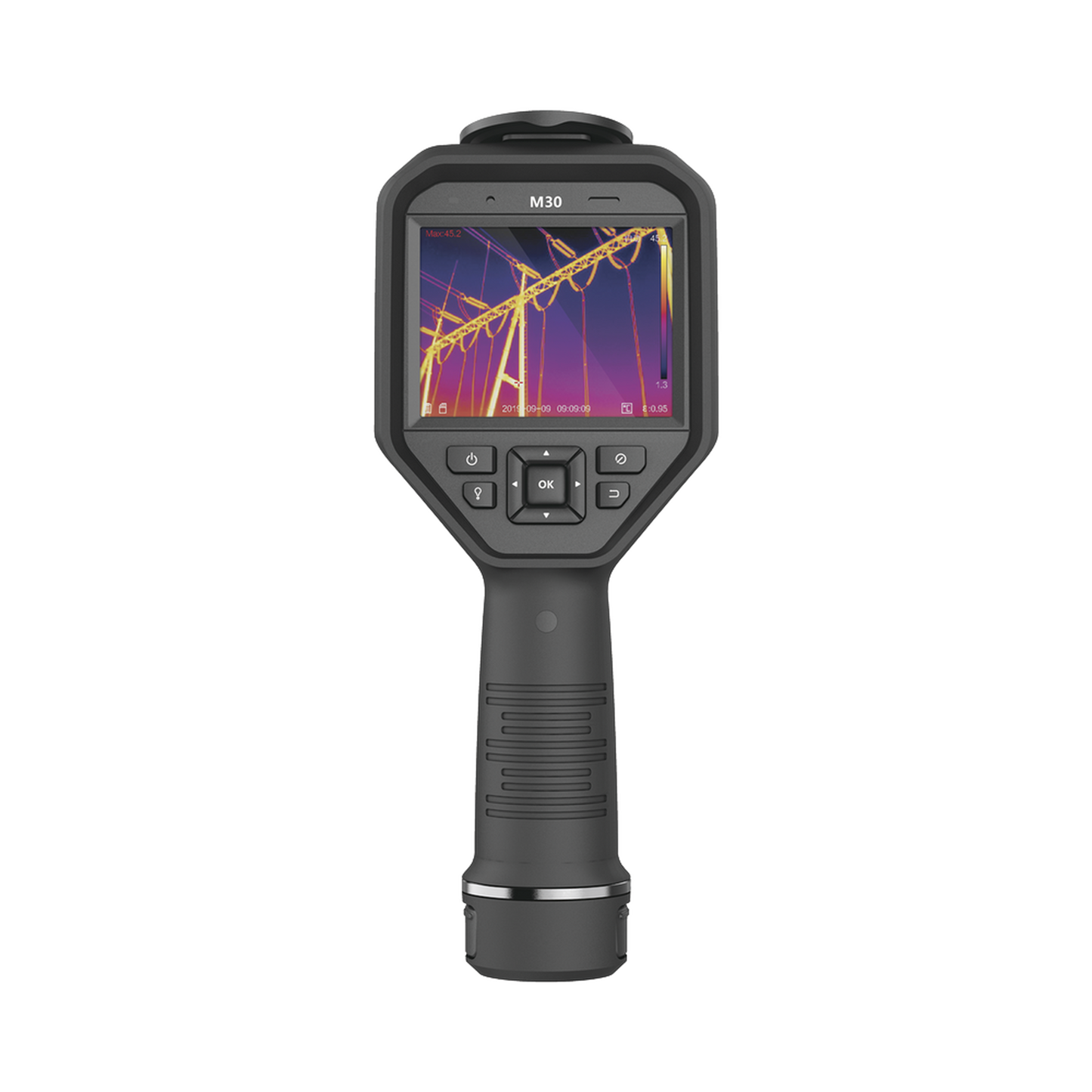 M20 - Cámara Termográfica Portátil Profesional / Resolución Térmica 256 x 192 / Cámara Visual 8MP / Pantalla Táctil LCD 3.5" / Rango de -20°C a 550°C / Precisión ±2°C o &plusm