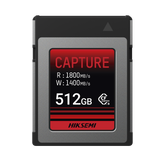 Memoria CFexpress tipo B / Clase 10 de 512 GB / Especializada para Cámaras de Fotografía y Video  / 1800 MB/s Lectura / 1700 MB/s Escritura
