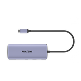 Hub (Adaptador) USB - C / 8 en 1 / 1 Salida HDMI (4K) / 1 Salida USB 2.0 / 3 Salidas USB 3.0 / 1 Salida SD (Memoria SD) / 1 Salida TF (Micro SD) / 1 Entrada USB - C (Carga Rapida / 100 Watts)