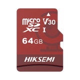 Memoria microSD / Clase 10 de 64GB / Especializada Para Videovigilancia (Uso 24/7) / Compatibles con cámaras HIKVISION y Otras Marcas / 95 MB/s Lectura / 40 MB/s Escritura