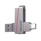 Memoria USB Dual de 128 GB / USB-C y USB-A / Transferencia de Alta Velocidad / Metálica / Compatible con Dispositivos Móviles, Windows, Mac y Linux