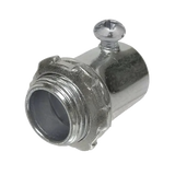 Conector de 3/4" (19 mm) para Pared Delgada con Tornillo.