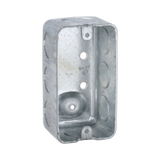 Caja (Chalupa) 4x2"/ Profundidad  1-7/8" / 7 Entradas de 1/2" y 1 de 3/4".