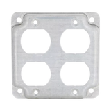 Cubierta de 4" para 2 Contactos Dúplex.