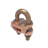 Conector Mecánico para Cable Calibre 2/0 AWG a 250 KCMIL / Paralelo o 90° a Tubo de 3/8" o Varilla de 5/8" - 3/4".