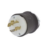 Clavija con Bloqueo de Media Vuelta Industrial 20 A 125/250 V CA / 3 Polos 4 Hilos / Nema L14-20P.