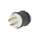 Clavija con Bloqueo de Media Vuelta Industrial 30 a 125/250 V CA / 3 Polos 4 Hilos / Nema L14-30P.