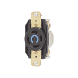Receptáculo con Bloqueo de Media Vuelta Industrial 30 A 250 V CA / 3 Polos 4 Hilos / Nema L15-30R.