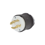 Clavija con Bloqueo de Media Vuelta Industrial 30 A 250 V CA / 3 Polos 4 Hilos / Nema L15-30P.