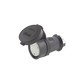 Conector Industrial con Bloqueo de Media Vuelta / 30 A 120/208 V CA / Nema L21-30R / 4 Polos 5 Hilos / Color Blanco y Negro / Grado Industrial