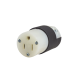 Conector Entrada Recta/ 15A 125V/ 2 Polos 3 Hilos/ Nema 5-15R/ Grado Industrial- Comercial.