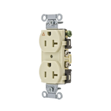 Contacto Dúplex Conexión a Tierra Aislada/ 20 A 125 V/ 2 polos 3 Hilos/ Color Marfil/ Nema 5- 20R/ Grado Comercial.