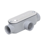 Caja Condulet tipo T de 1/2" (12.7 mm) / Con tapa y empaque.