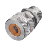 Conector de cable, de aluminio macho recto, .13 - .19" (3.2 - 4.7 mm), 3/4".