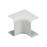 Esquinero interior, para uso con canaleta LD10, material ABS, Color Blanco Mate