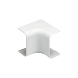 Esquinero interior, para uso con canaleta LD5, material ABS, Color Blanco Mate