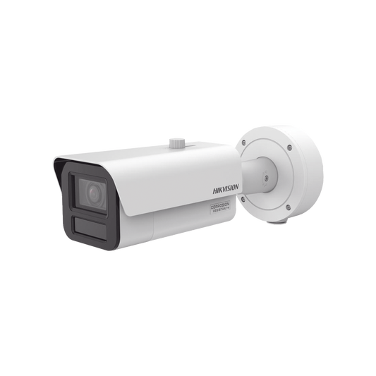 (Reconocimiento de Marca, Modelo, Color, Placa) Bala IP 4 Megapixel / Lente Mot. 8 a 32 mm / ANPR / Reconocimiento y Captura de Placas Vehiculares / WDR 150 dB / IP67 / IK10 / 100 mts IR EXIR / Micro SD hasta 1 TB