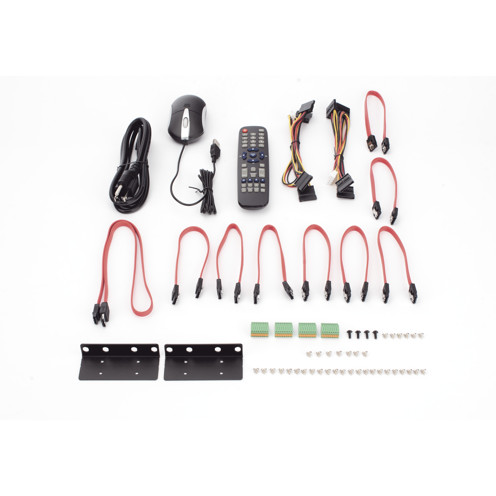 DVR 16 Canales TurboHD + 8 Canales IP / 3K / 5 Megapixel /  8 Bahías de Disco Duro / 16 Entradas de Audio Fisicas (Microfono por Separado) / Audio por coaxitron / Acusense / 16 Entradas de Alarma / POS / H.265+