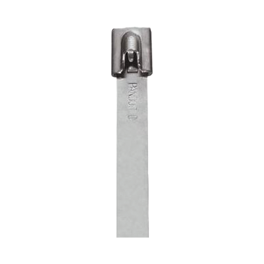 Cincho StrongHold  de Acero Inoxidable Tipo 304, 362mm largo x 7.9 mm ancho, Color Metálico, Paquete de 50pz