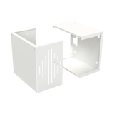 Gabinete para Resguardo de Sirena de 30 W (SF581A o SF581L No incluida), Preparación para Tamper (No incluido).