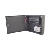 Controlador de acceso / 4 PUERTAS / Biometría Integrada / Hasta 3,000 Huellas / 30,000 Tarjetas / Incluye Gabinete y Fuente de Alimentación 12Vcc/5A compatible con ZKACCESS 3.5