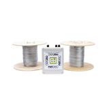 Kit de Cable Sensor Perimetral Para Cercas Ciclonicas IRONCLAD/ 305 METROS / 2 ZONAS; 152 METROS POR ZONA / Sin Falsas Alarmas por Viento / TODO Incluido TARJETA LPU400/ Calibración por Software