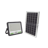 Reflector de  100 W con Panel Solar /  Batería 3.2  V CD / T.C.C. 6 500 K / IP66.