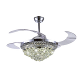Ventilador de Techo con Luminario LED de  110 V CA 50/60 Hz /  88 W /4500 Lm / 6500 - 4 000 - 2 700 K /3 Tonos de Luz / 1075 mm / 6 Velocidades /No Dimeable.