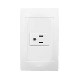 Contacto Sencillo de 127 V~60 HZ 15 A/ Color Blanco.