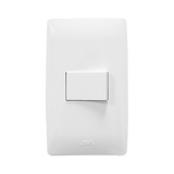 Apagador Sencillo de 127 V~60 Hz 10 A / Color Blanco.