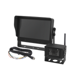 Sistema Profesional Inalámbrico de Cámara de Reversa y Monitor para Vehículos de Trabajo y Montacargas