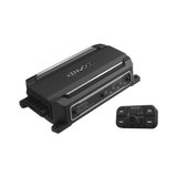 Amplificador de audio de 4 canales con control remoto y con conexión Bluetooth de 600 W de salida máxima