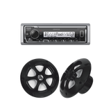Kit de estéreo con Bluetooth KMR-M332BT | más Par de bocinas KFC-1613MRB