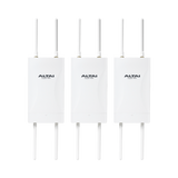 Kit de 3 Puntos de Acceso WiFi 6 y 3 Inyectores PoE 802.3af/at, Doble Banda Simultanea en 2.4 y 5 GHz, Hasta 300 m de Cobertura WiFi, Hasta 2.976 Gbps, Hasta 256 Usuarios Concurrentes, Administración en Nube Gratis con INSIGHTS
