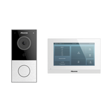 Kit de Videoportero Akuvox WIFI/ Monitor Linux de 7 Pulgadas/ 100% en la Nube / POE / Bluetooth / NFC / Lector de Tarjetas MIFARE / ONVIF / IP65 / Cámara 2 MP / Botón con Iluminación / Control de 1 Puerta / Entradas de Alarma