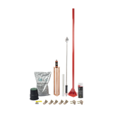 Kit Pararrayo con Punta en Aluminio con Accesorios para Protección de Diámetro de 160 m.