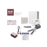 (2 Años 4G ILIMITADO INCLUIDO) Kit VISTA48LA,Teclado 6150, Comunicador MN01LTEM, Bateria, Transformador y Sirena de 15 Watts