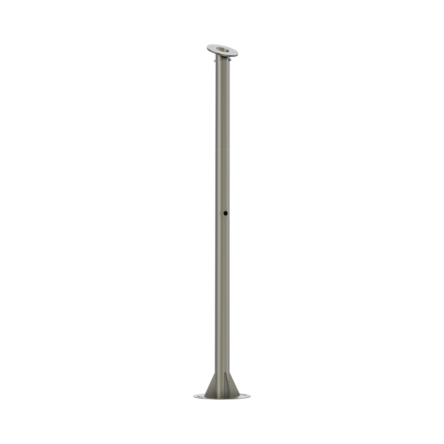 Poste para Cámara ANPR / Compatible con DS-TCG406-E / Altura de 1.5 Metros /  Color Gris
