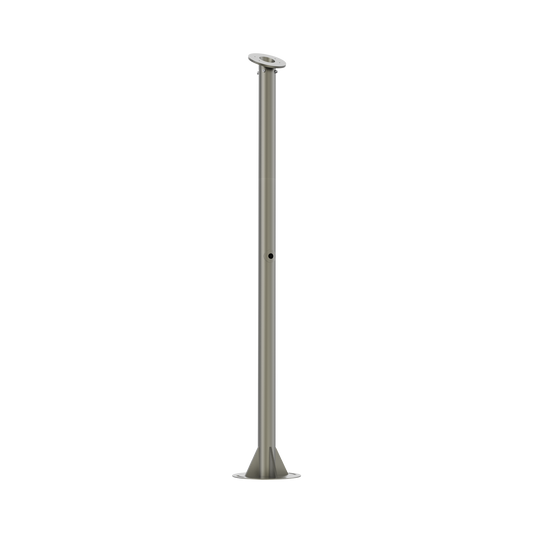 Poste para Cámara ANPR / Compatible con DS-TCG406-E / Altura de 1.5 Metros /  Color Gris
