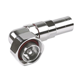 Conector DIN 7-16 Macho en Ángulo Recto para LP-450A, LDF4-50A, PIN Cautivo