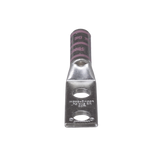 Zapata de compresión LCC1/0-38DW-X para cal. 1/0 Awg, Doble barreno para tornillo prisionero de 3/8, 1 Pz