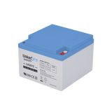 Batería 12 V / 26 Ah / UL / Tecnología AGM / Vida útil promedio de 5 años /Para uso en equipo electrónico, Alarmas de Intrusión / Incendio/ Control de acceso / Video Vigilancia / Terminales M5