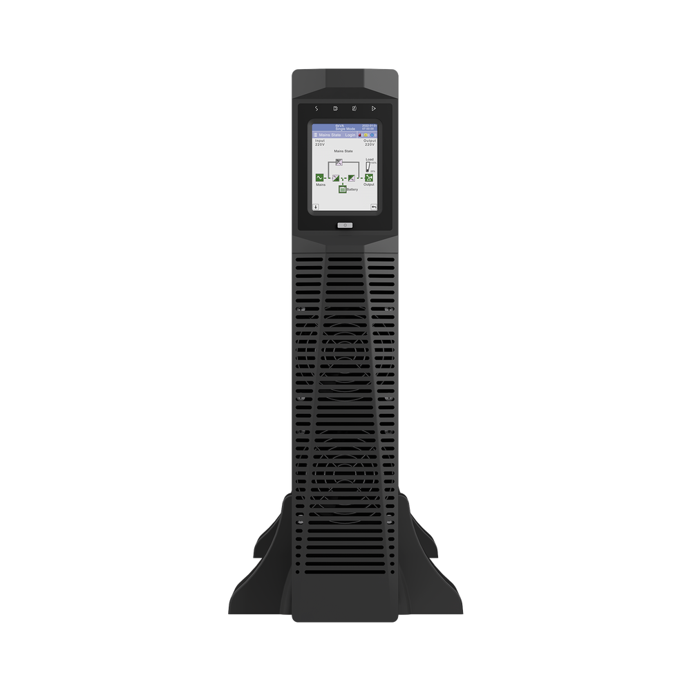 UPS de 10 kVA, Online Doble Conversión, 200 - 240 Vac de Entrada, Fase Única, Sin Baterías con Kit de Cables de Conexión de Baterías