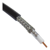 Carrete de 305m de Cable Coaxial RG-58, 50 Ohms con Conductor Sólido de Cobre