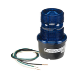 Luz de advertencia LED serie Streamline, 120 Vca, montaje tipo t, azul