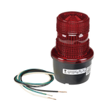 Luz de advertencia LED serie Streamline, 120 Vca, montaje tipo t, rojo